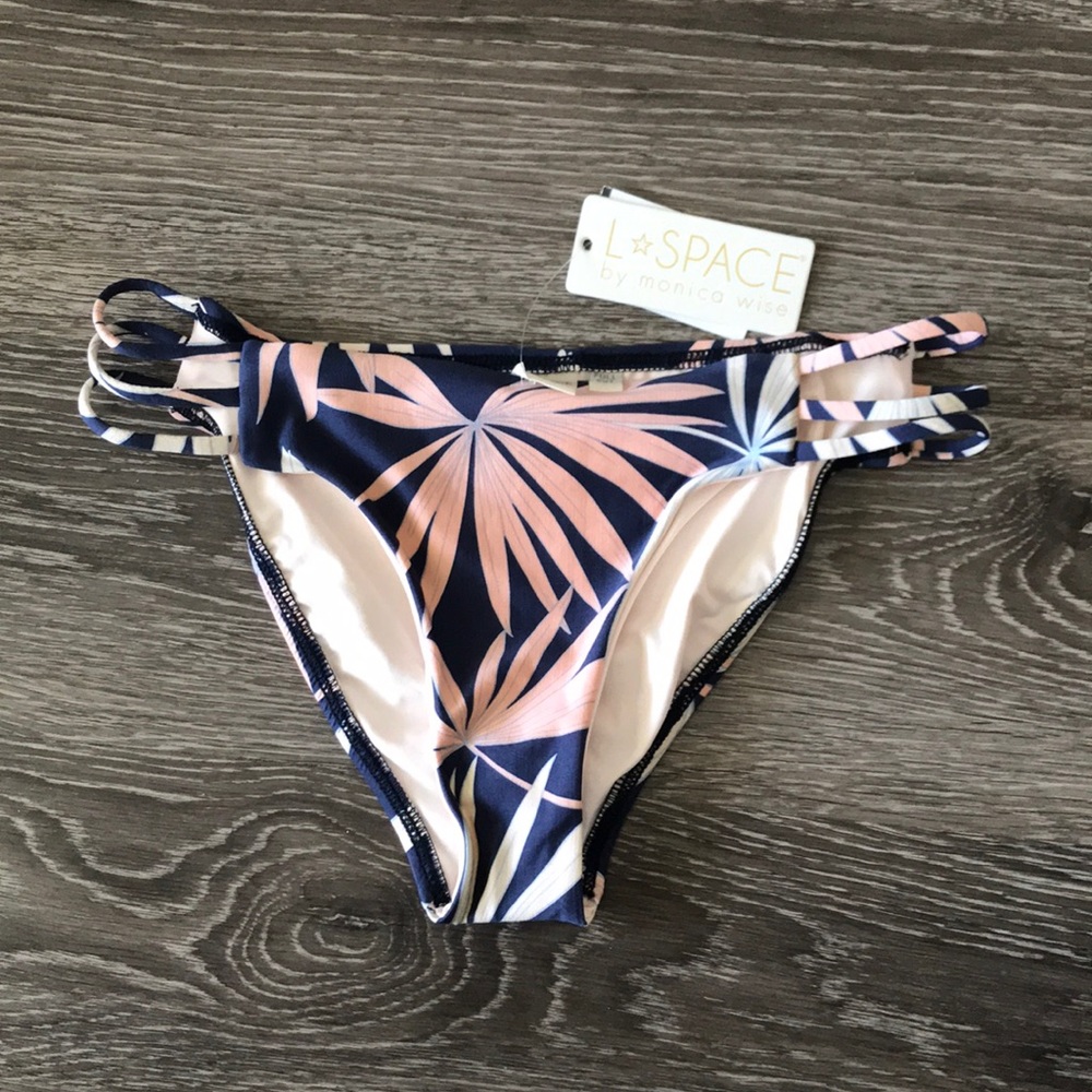 NWT l space Kennedy full cut bikini bottoms